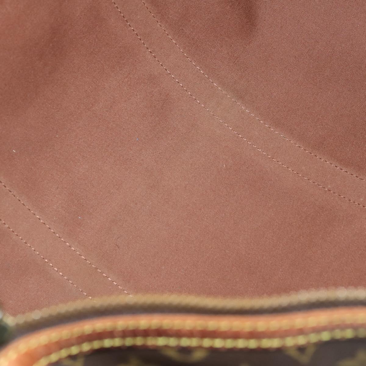 LOUIS VUITTON Monogram Sac Souple 45 Boston Bag M41624 LV Auth 142224