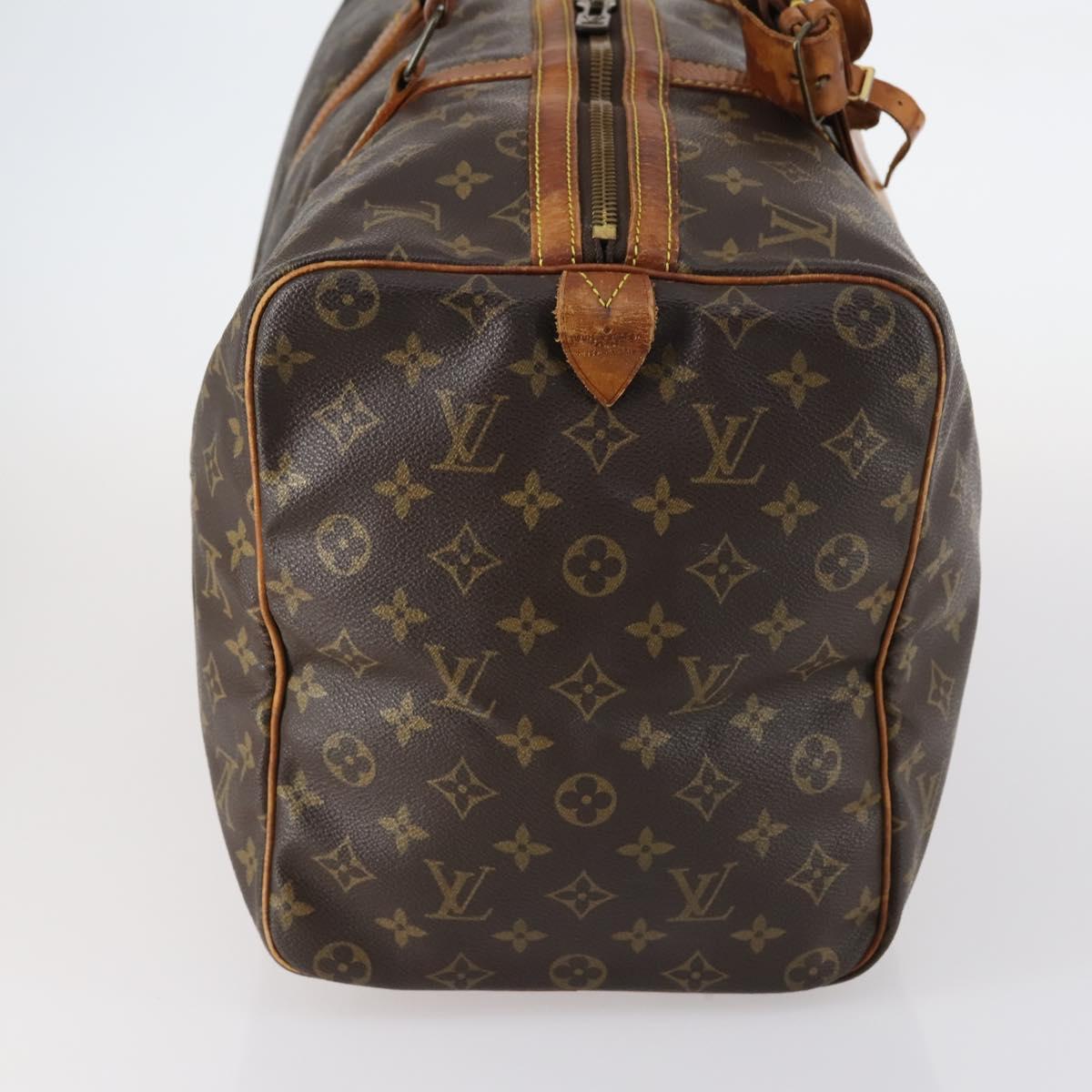 LOUIS VUITTON Monogram Sac Souple 45 Boston Bag M41624 LV Auth 142224