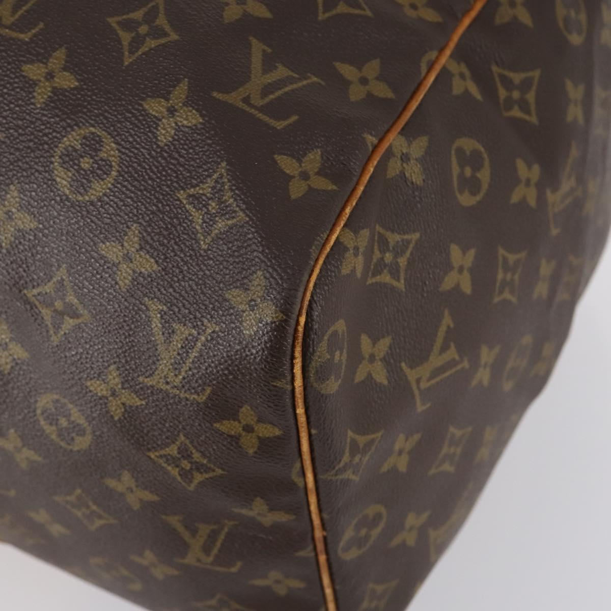 LOUIS VUITTON Monogram Sac Souple 45 Boston Bag M41624 LV Auth 142225
