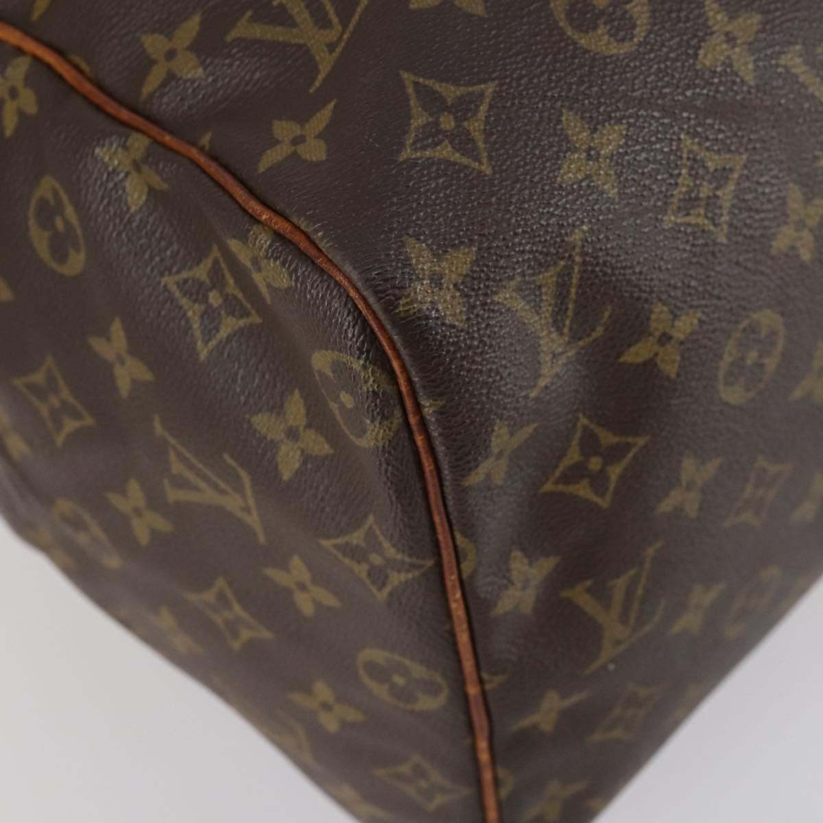LOUIS VUITTON Monogram Sac Souple 45 Boston Bag M41624 LV Auth 142225