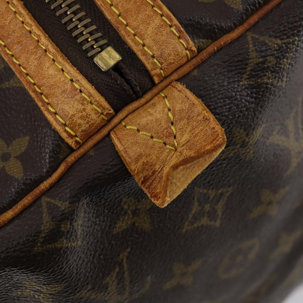 LOUIS VUITTON Monogram Sac Souple 45 Boston Bag M41624 LV Auth 142225