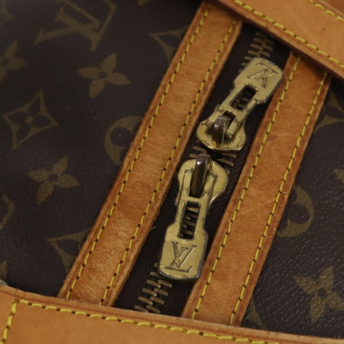 LOUIS VUITTON Monogram Sac Souple 45 Boston Bag M41624 LV Auth 142225
