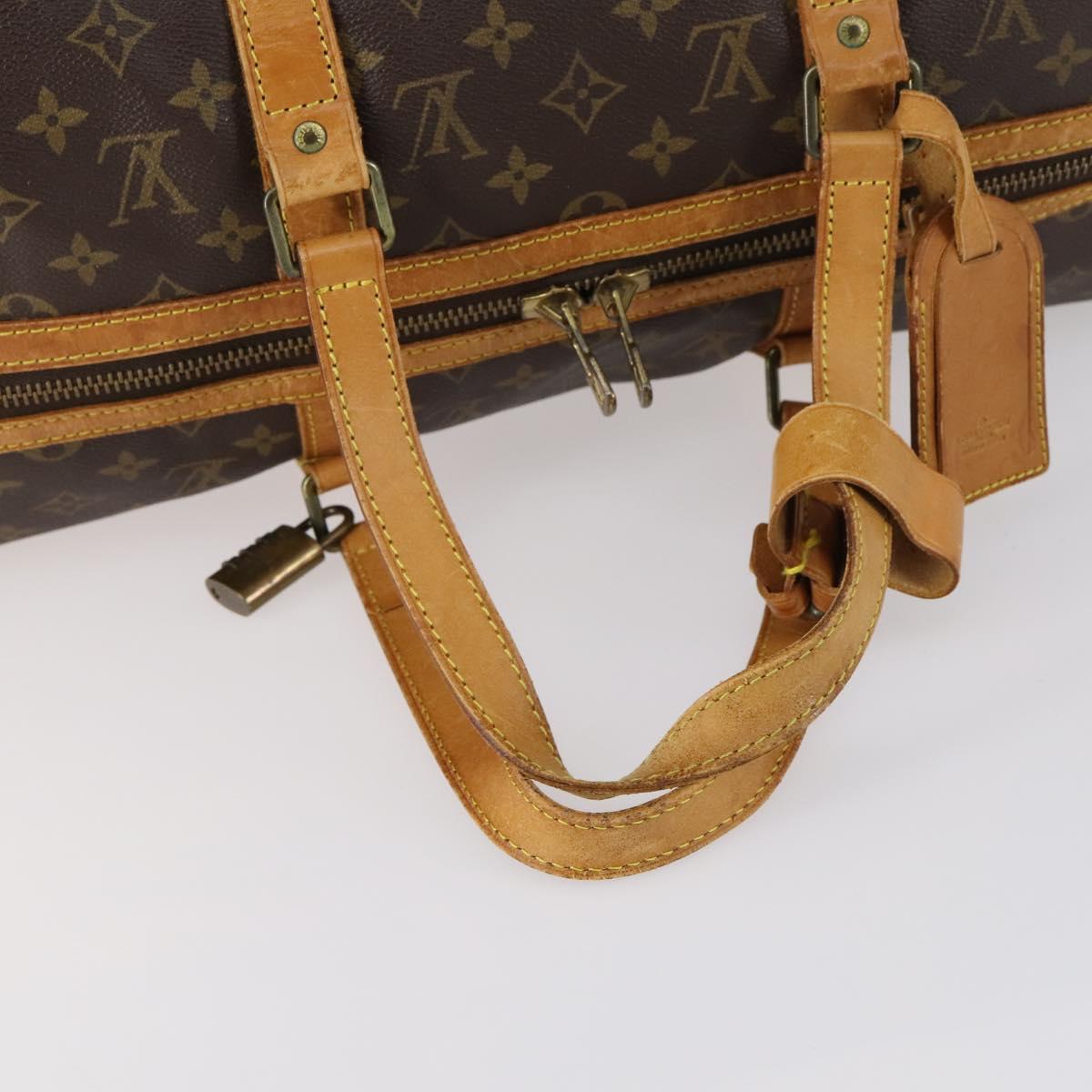 LOUIS VUITTON Monogram Sac Souple 45 Boston Bag M41624 LV Auth 142225