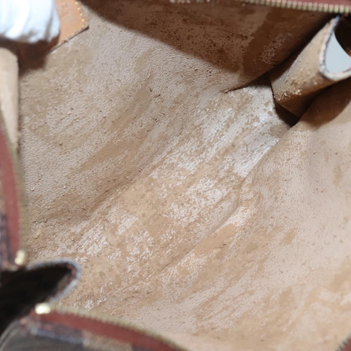 LOUIS VUITTON Damier Ebene Poche Toilette 26 Pouch N47543 LV Auth 142258