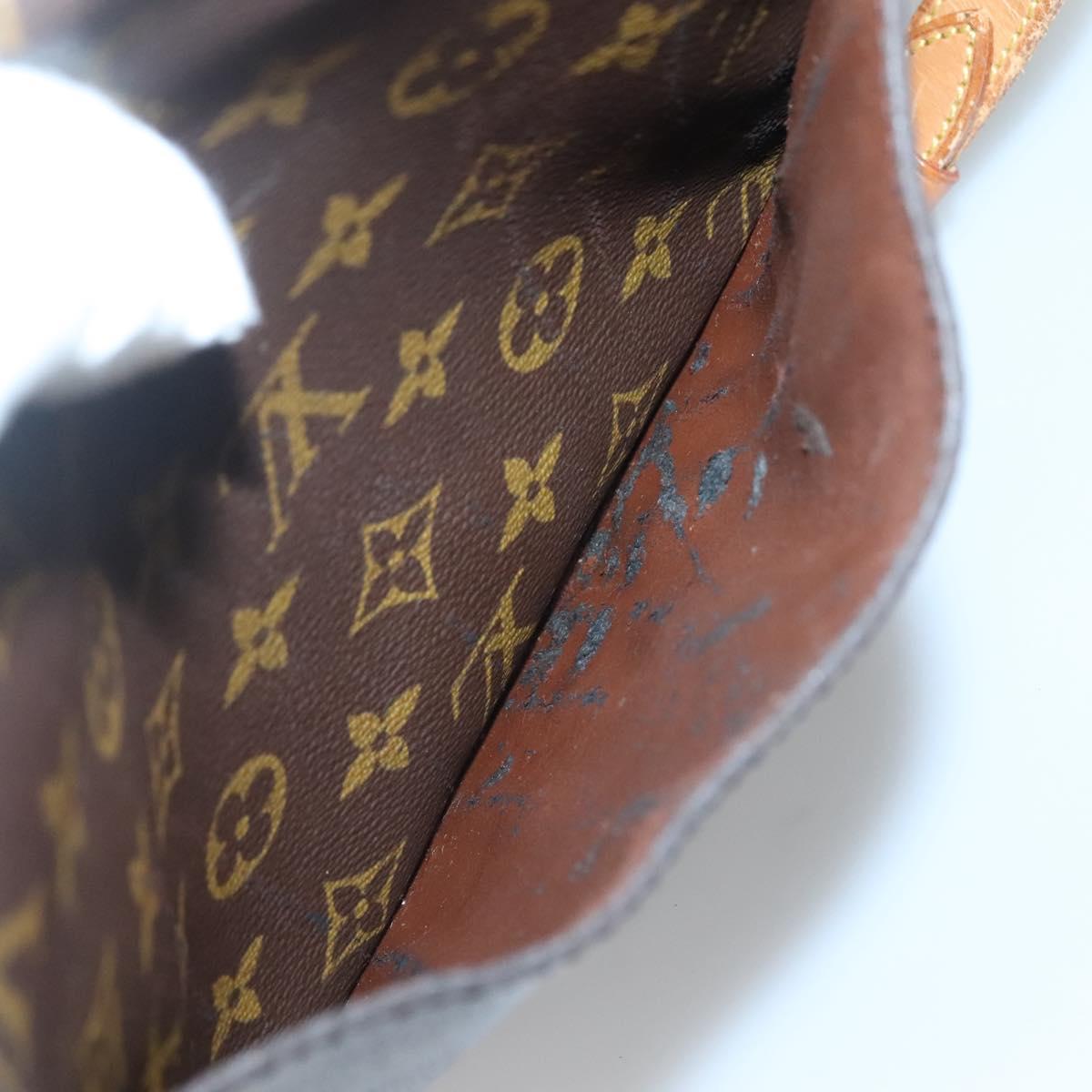LOUIS VUITTON Monogram Saint Cloud GM Shoulder Bag M51242 LV Auth 142261