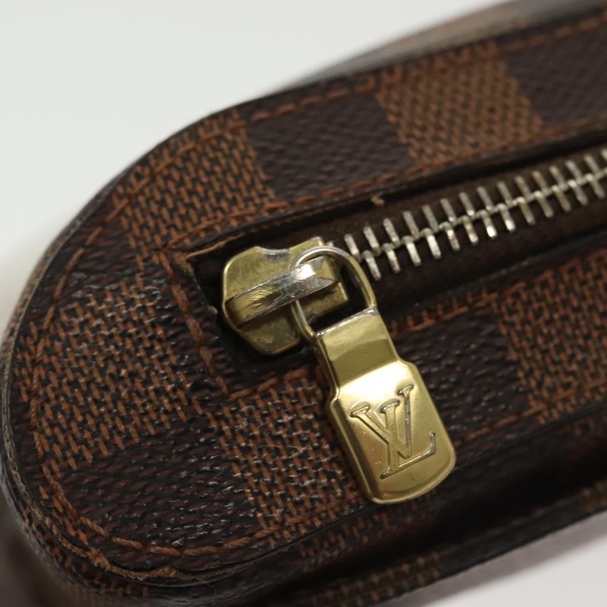 LOUIS VUITTON Damier Ebene Geronimos Shoulder Bag N51994 LV Auth 142270