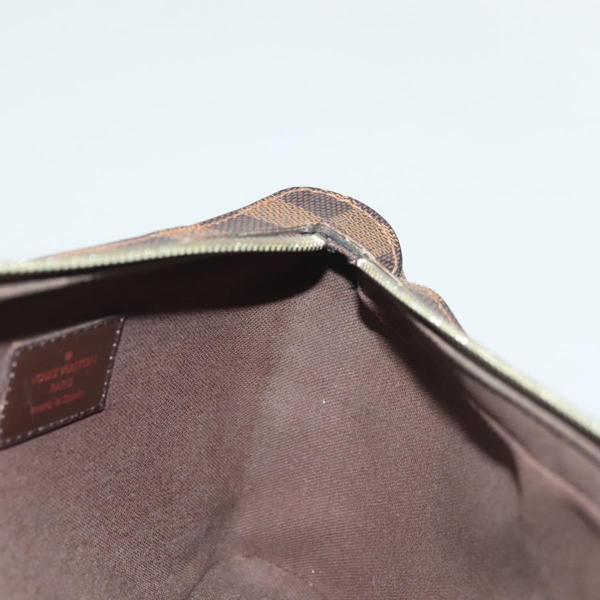 LOUIS VUITTON Damier Ebene Geronimos Shoulder Bag N51994 LV Auth 142270