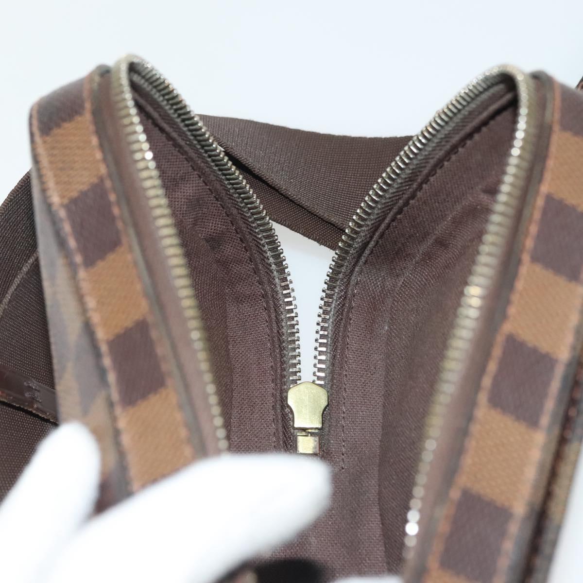 LOUIS VUITTON Damier Ebene Geronimos Shoulder Bag N51994 LV Auth 142270