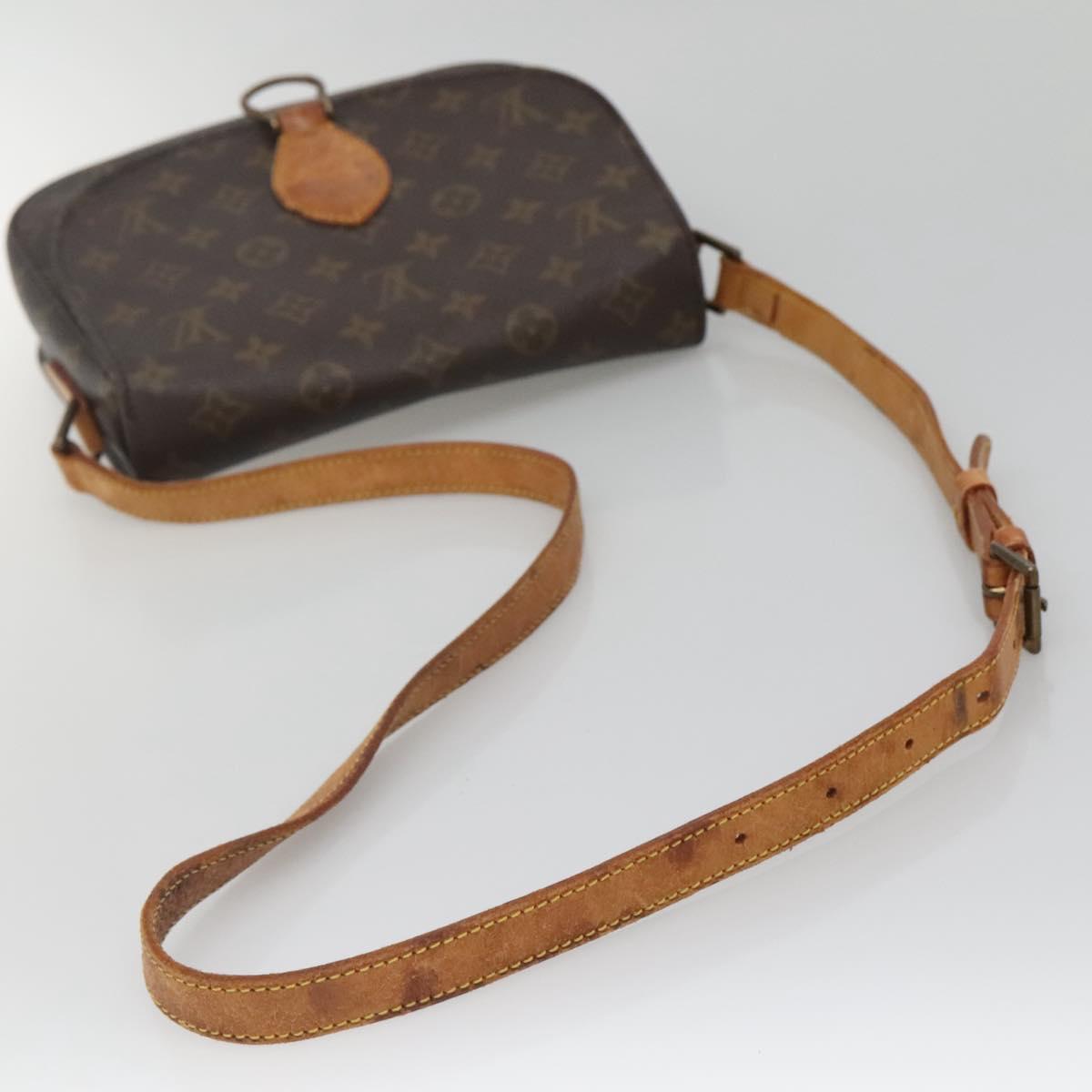 LOUIS VUITTON Monogram Saint Cloud GM Shoulder Bag M51242 LV Auth 142277