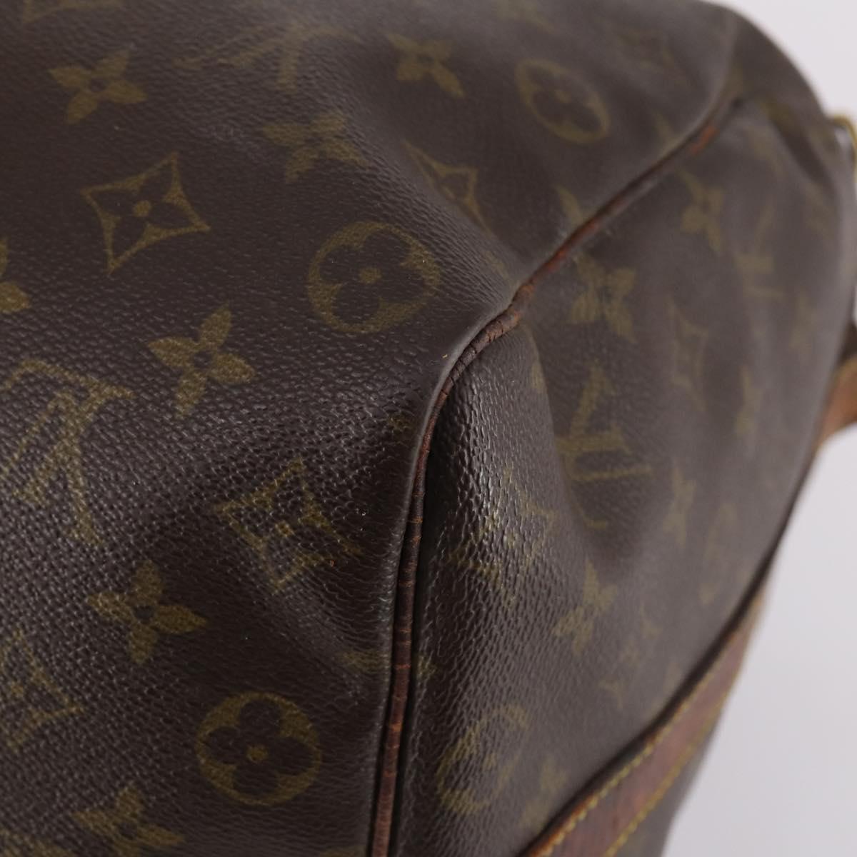 LOUIS VUITTON Monogram Keepall Bandouliere 50 Hand Bag M41416 LV Auth 142280