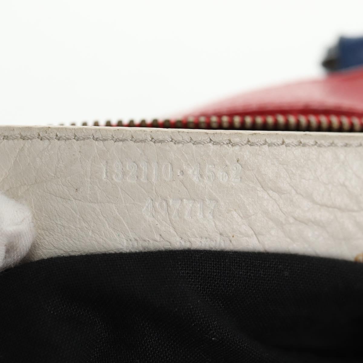 BALENCIAGA The Work Hand Bag Leather Multicolor 132110 Auth 142292V