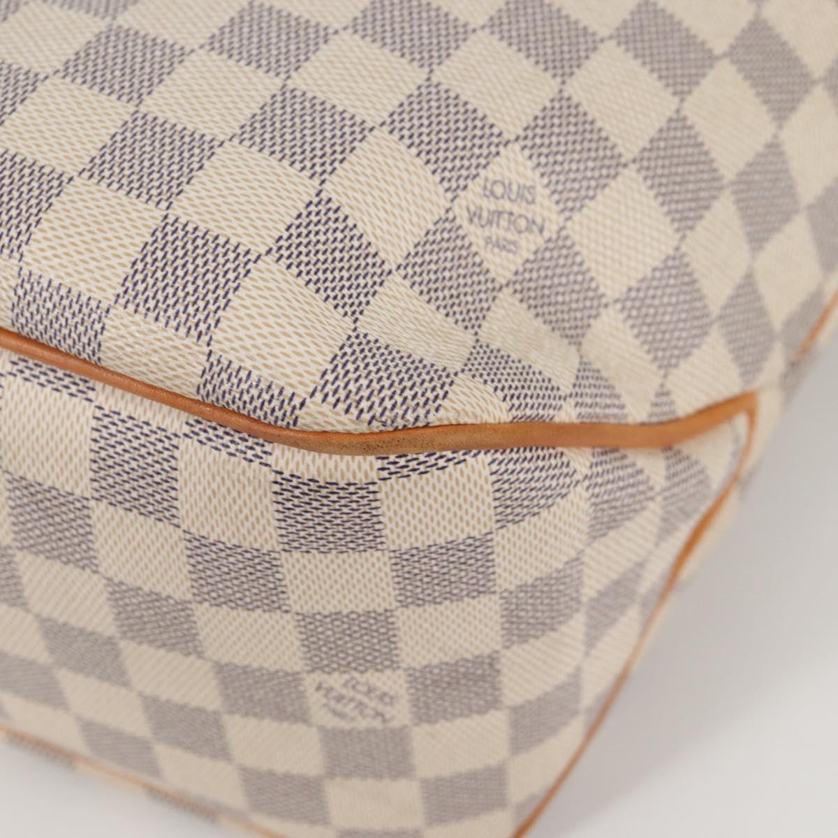 LOUIS VUITTON Damier Azur Delightful MM Shoulder Bag N41448 LV Auth 142302V