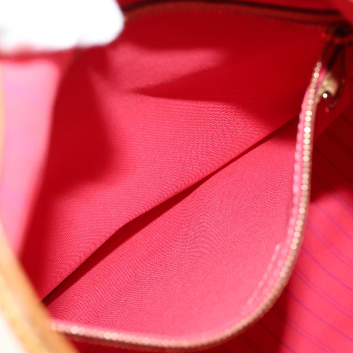 LOUIS VUITTON Damier Azur Delightful MM Shoulder Bag N41448 LV Auth 142302V