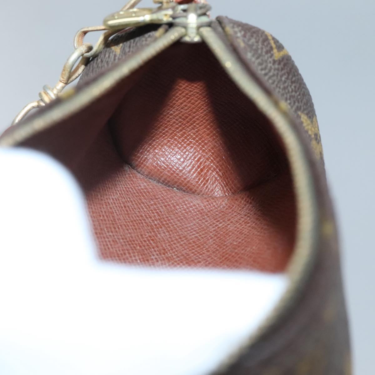 LOUIS VUITTON Monogram Papillon Pouch LV Auth 142327