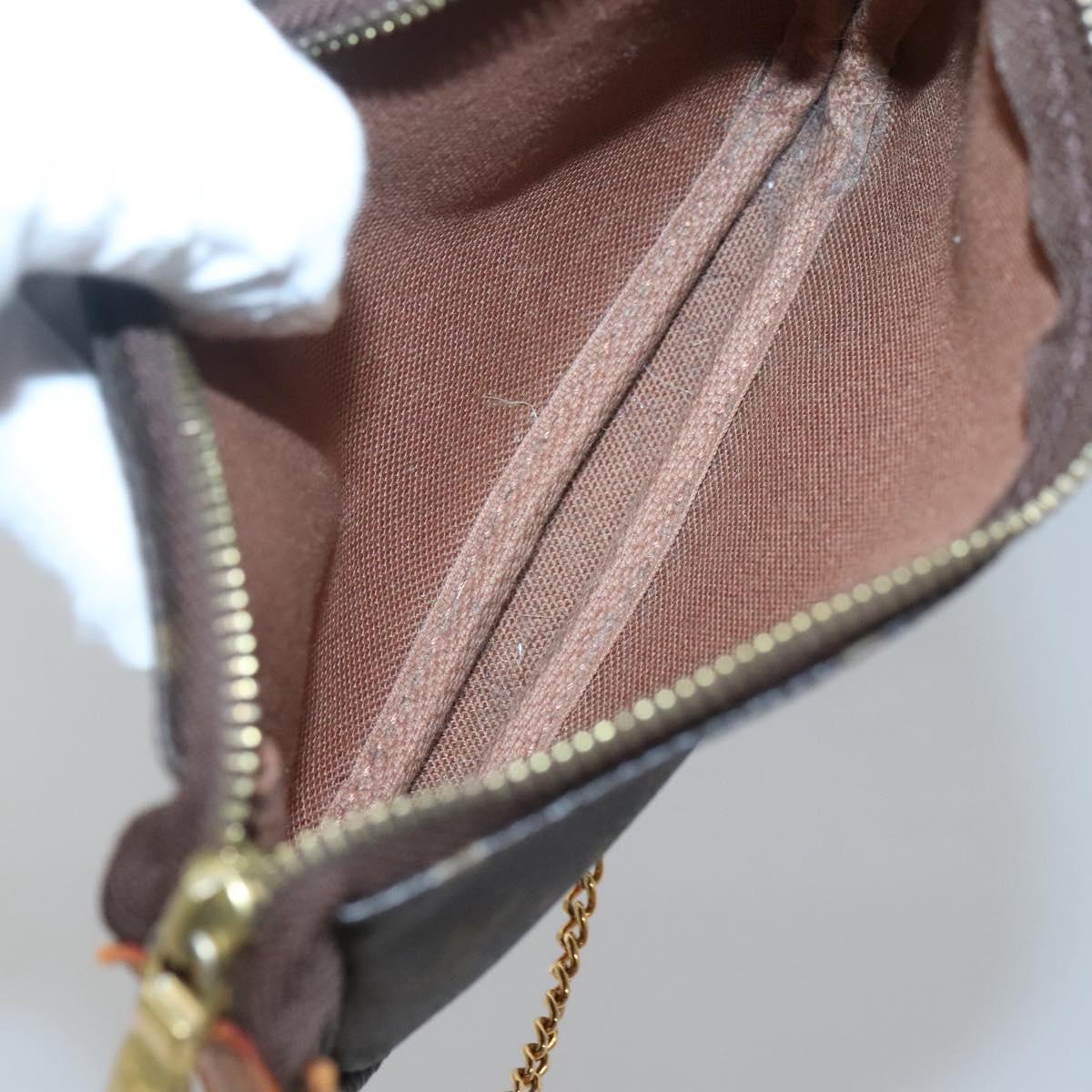 LOUIS VUITTON Monogram Mini Pochette Accessoires Pouch M58009 LV Auth 142329