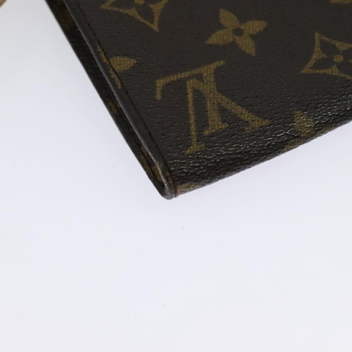 LOUIS VUITTON Monogram Bucket GM Accessory Pouch Vintage LV Auth 142331