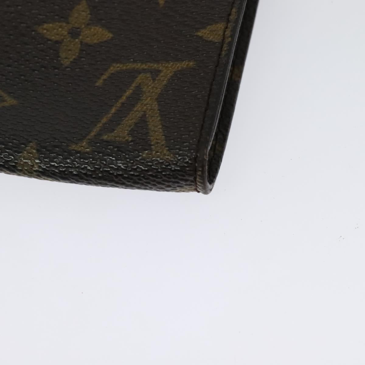 LOUIS VUITTON Monogram Bucket GM Accessory Pouch Vintage LV Auth 142331