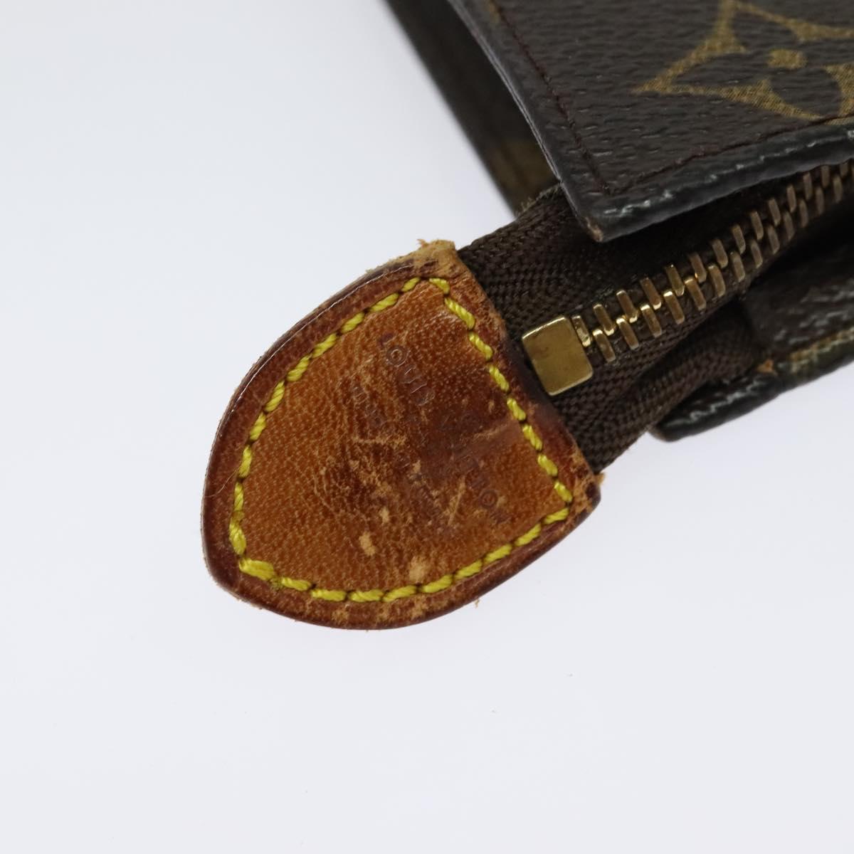 LOUIS VUITTON Monogram Bucket GM Accessory Pouch Vintage LV Auth 142331