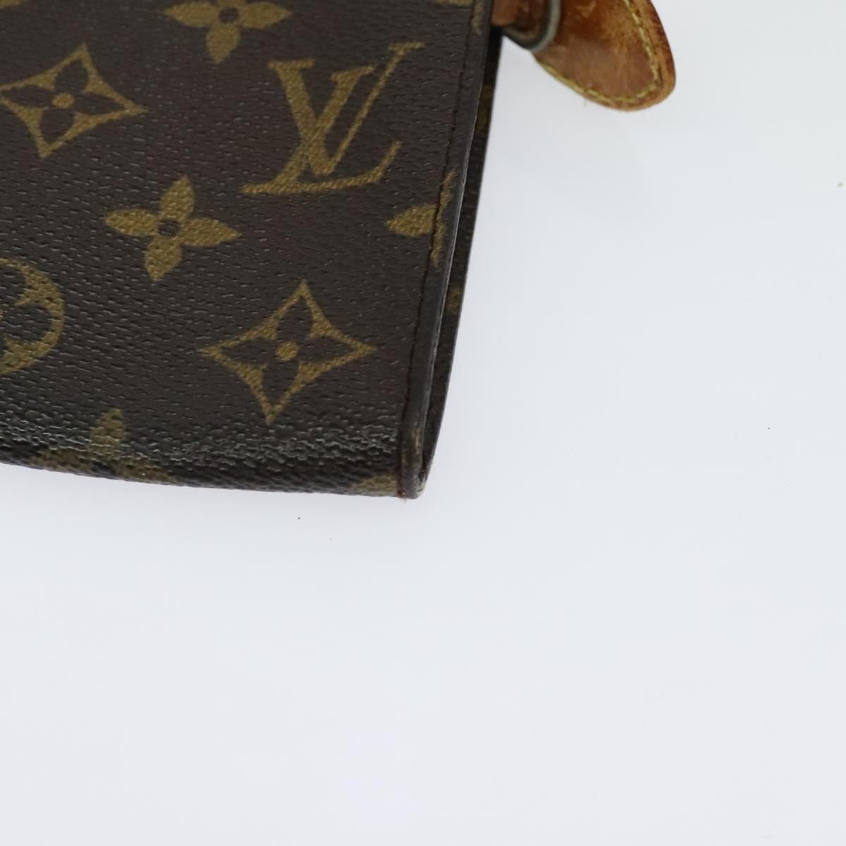 LOUIS VUITTON Monogram Bucket GM Accessory Pouch Vintage LV Auth 142331