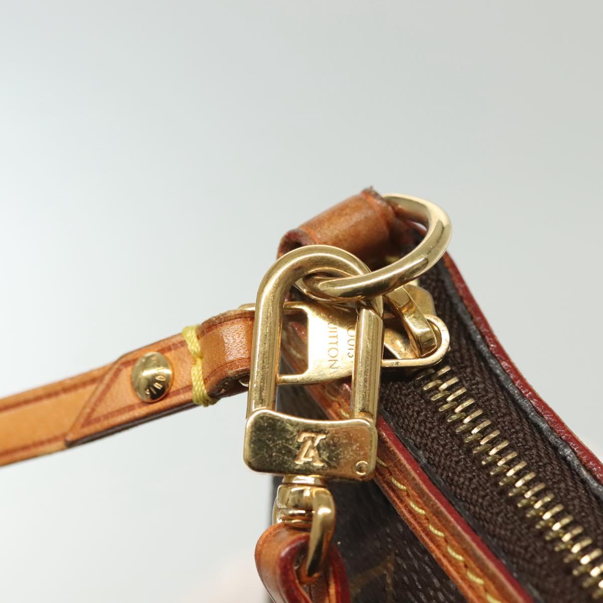 LOUIS VUITTON Monogram Mini Pochette Delight Full Pouch M40309 LV Auth 142333