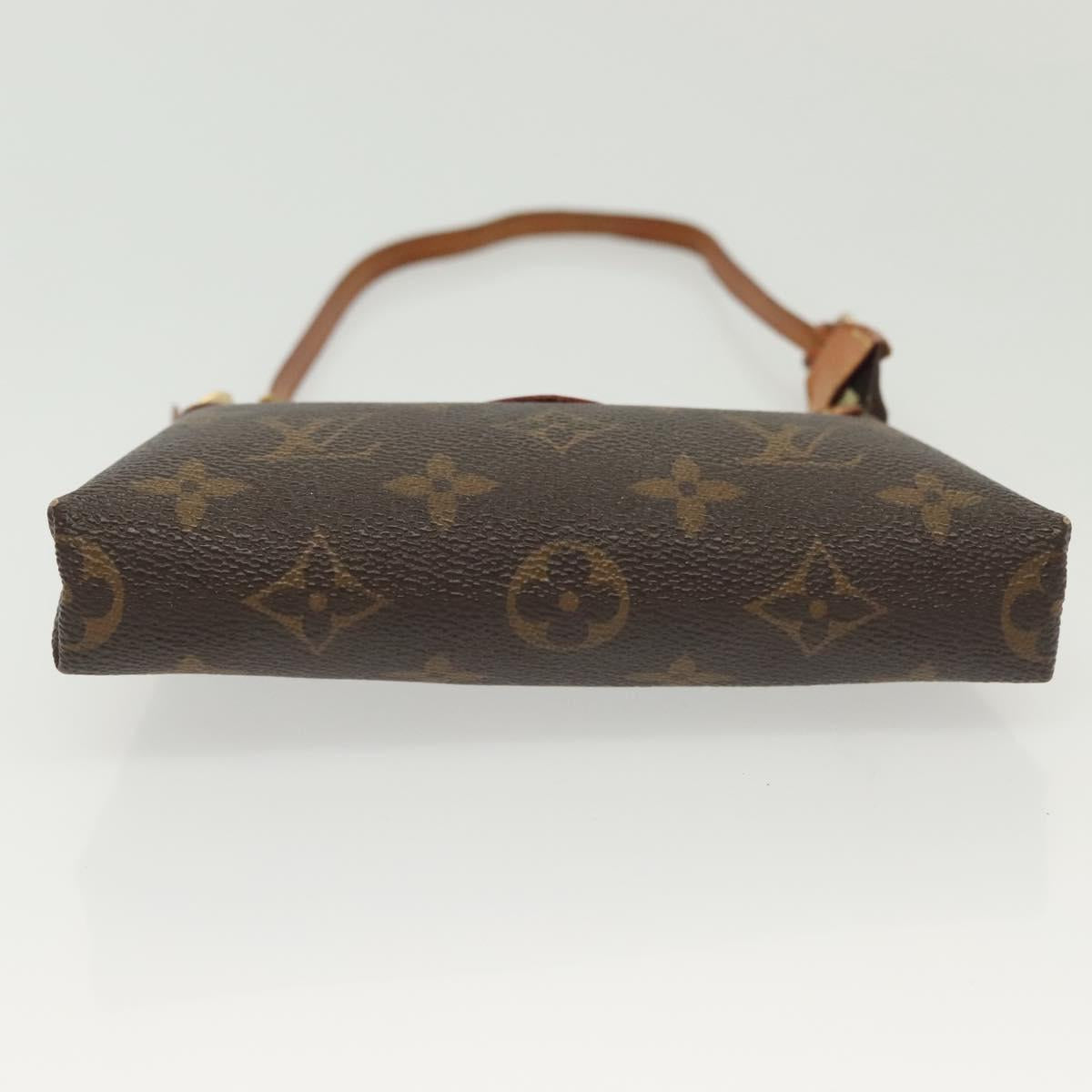 LOUIS VUITTON Monogram Mini Pochette Delight Full Pouch M40309 LV Auth 142333