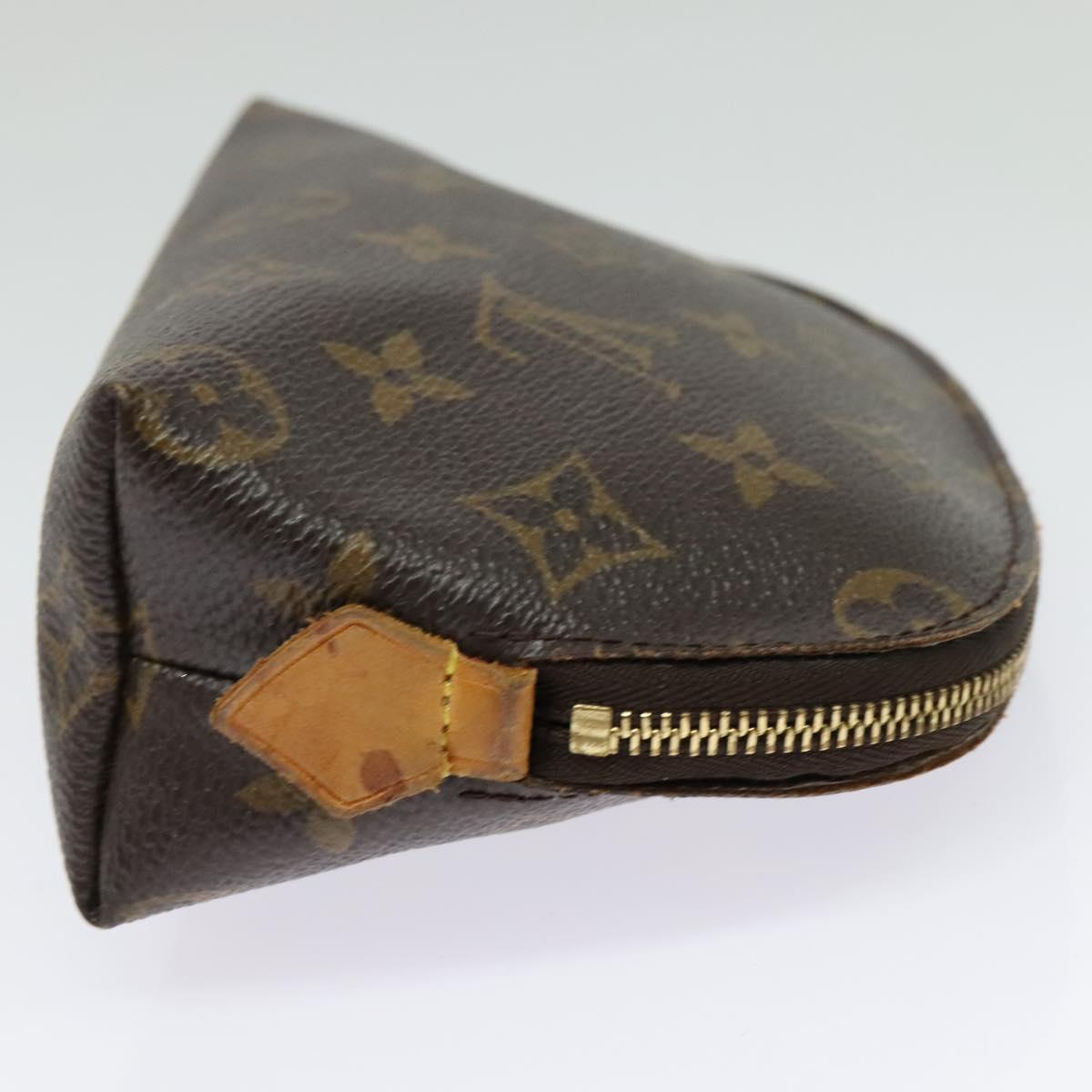 LOUIS VUITTON Monogram Pochette Cosmetic PM Pouch M43998 LV Auth 142335