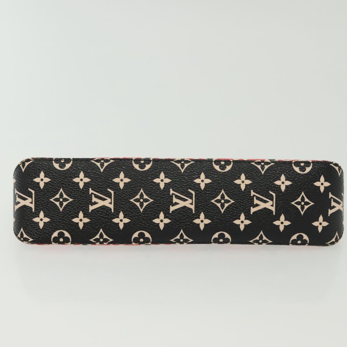 LOUIS VUITTON Giant Crafty Trousse Elizabeth Pen Case Red GI0498 LV Auth 142342
