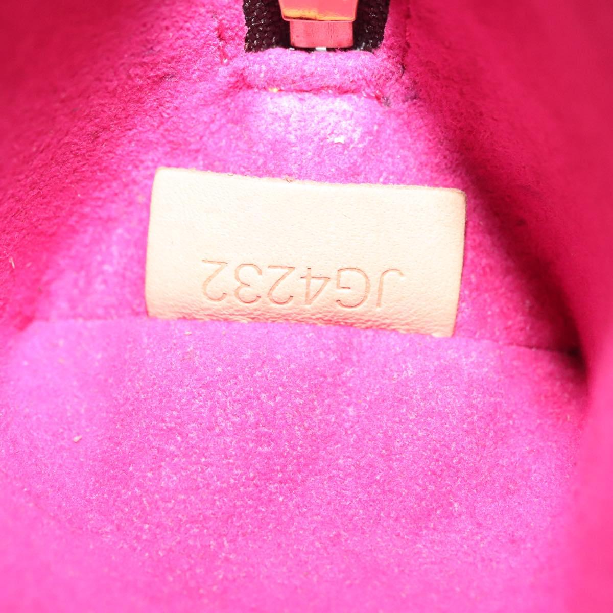 LOUIS VUITTON Monogram Vivienne Trousse Elizabeth Pen Case GI0829 LV Auth 142344