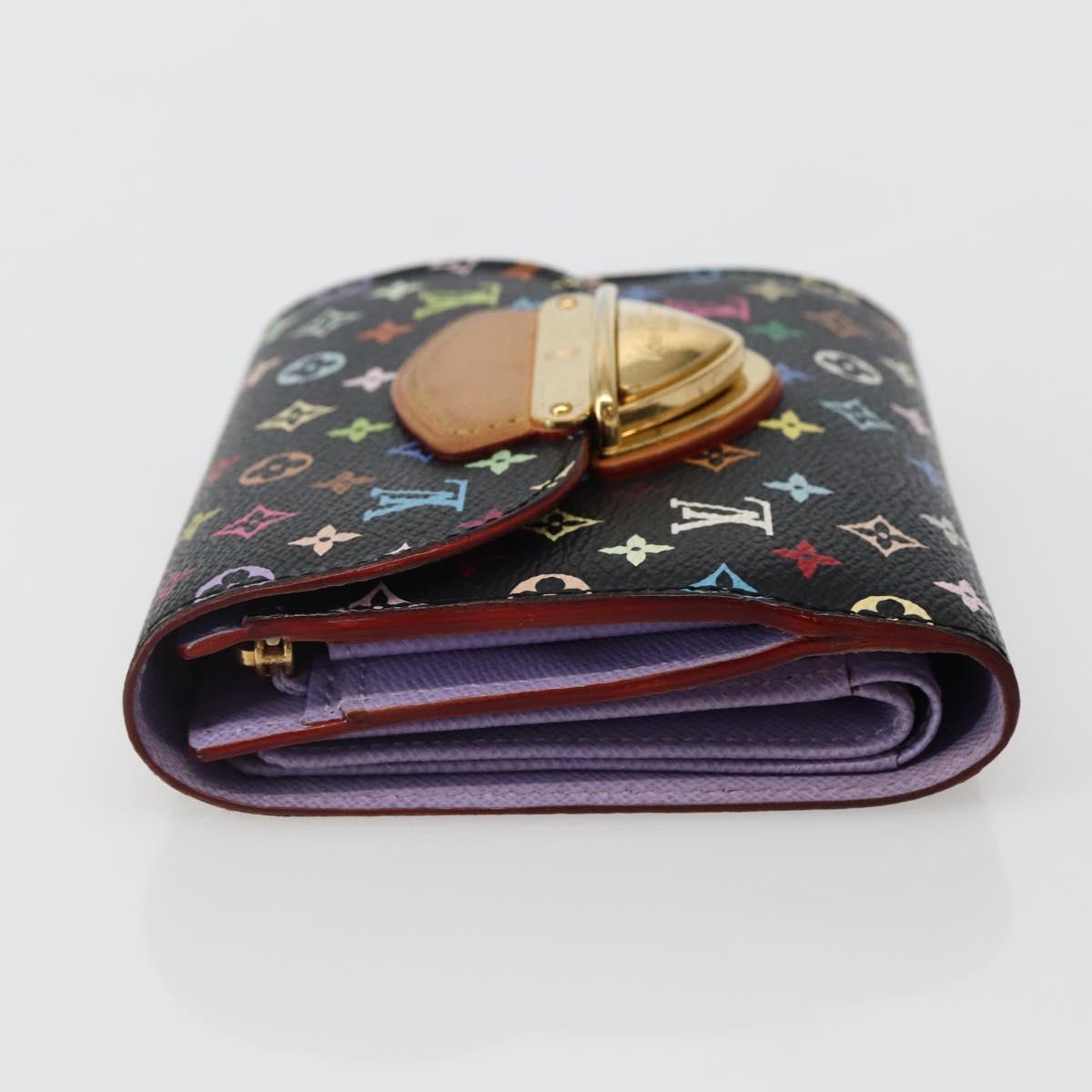 LOUIS VUITTON Monogram Multicolor Portefeuille Joy Wallet M60282 LV Auth 142354V