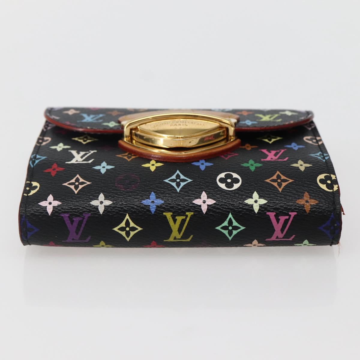 LOUIS VUITTON Monogram Multicolor Portefeuille Joy Wallet M60282 LV Auth 142354V