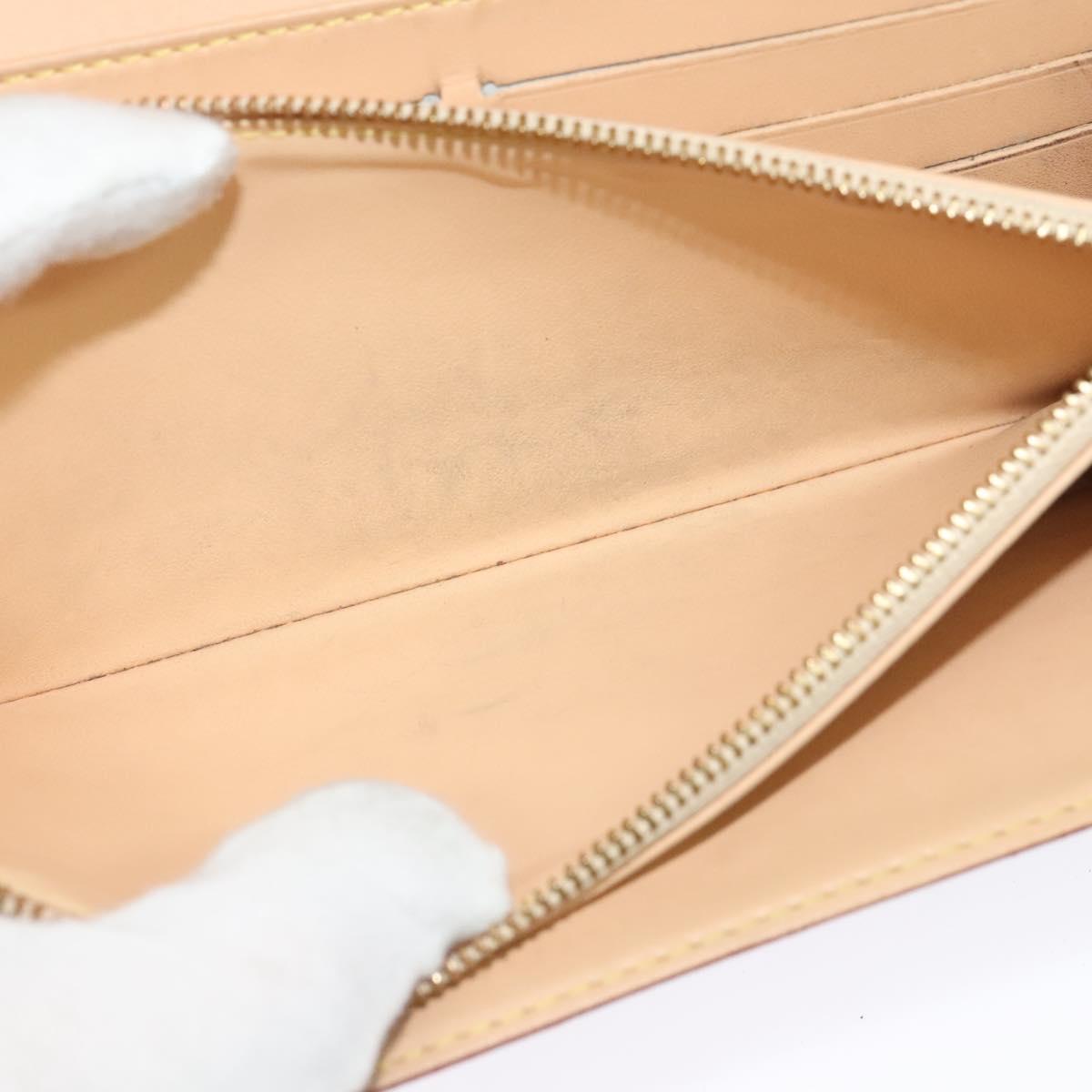 LOUIS VUITTON Multicolor Portefeiulle Sarah Long Wallet Black M60668 Auth 142359