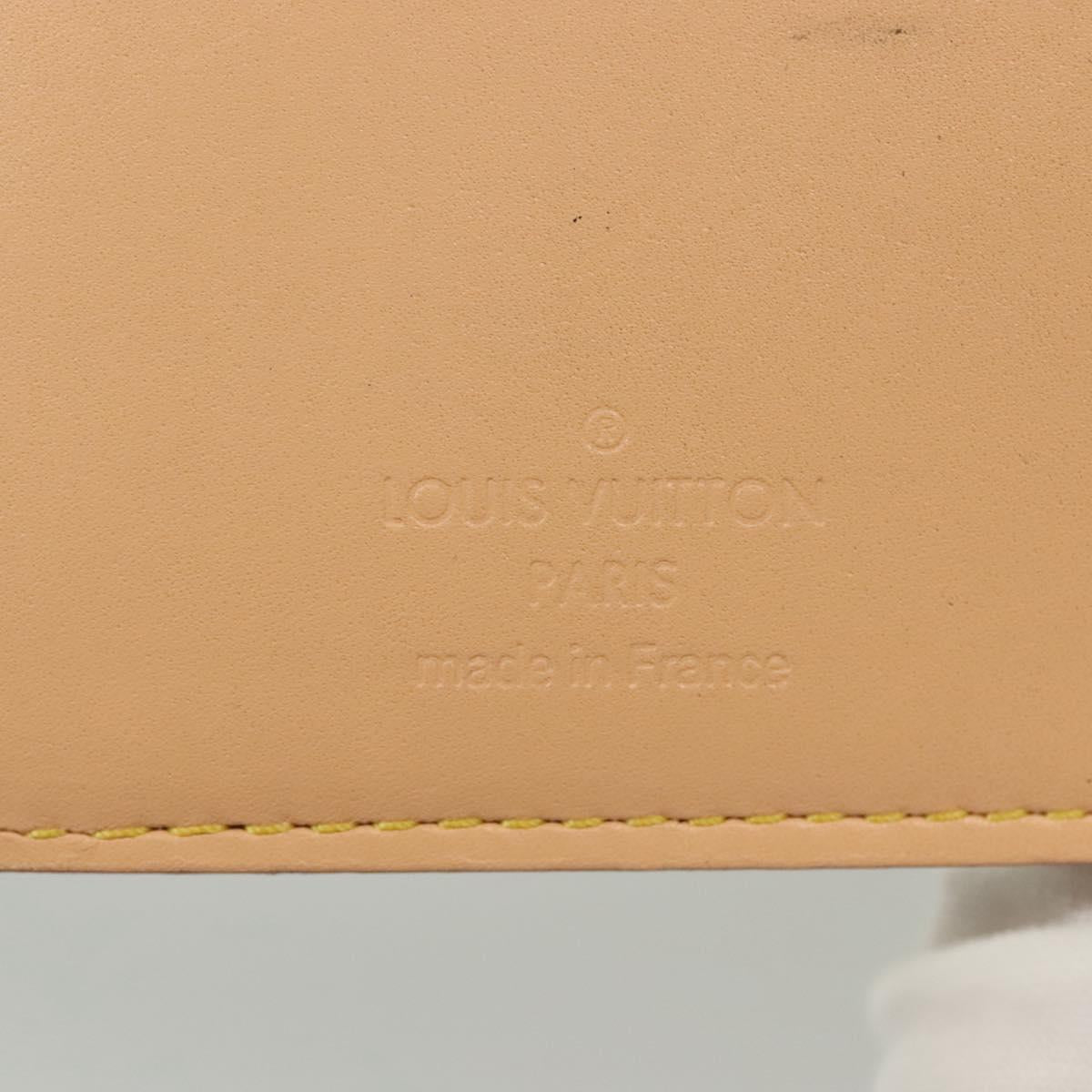 LOUIS VUITTON Multicolor Portefeuille Eugenie Wallet White M60053 LV Auth 142374