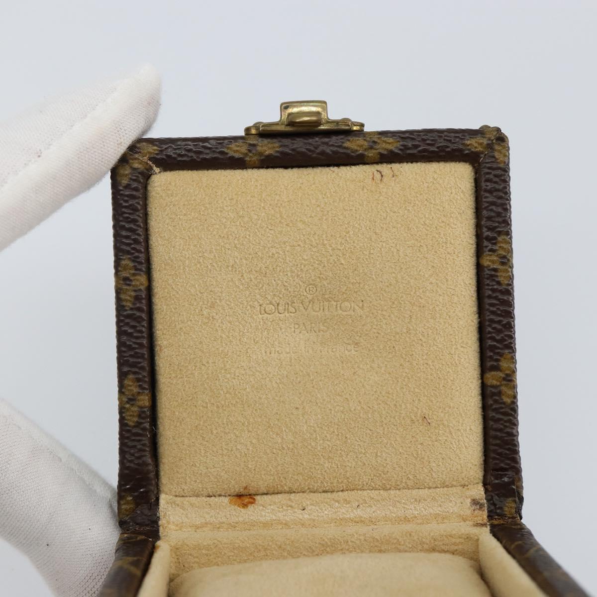 LOUIS VUITTON Monogram Eccrine Declaration Jewelry Box M21010 LV Auth 142380V