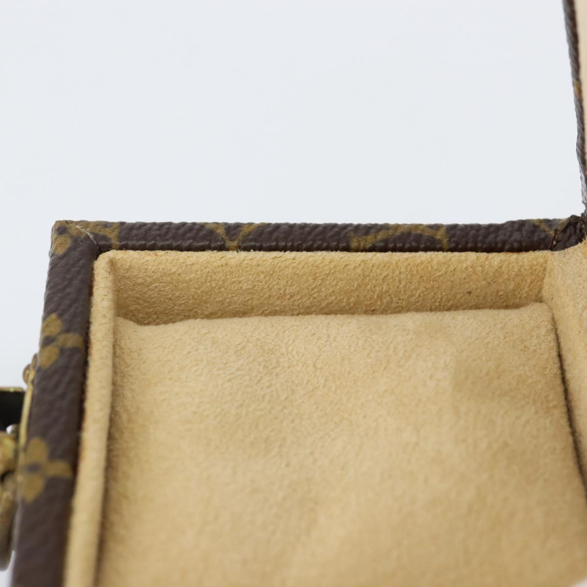 LOUIS VUITTON Monogram Eccrine Declaration Jewelry Box M21010 LV Auth 142380V