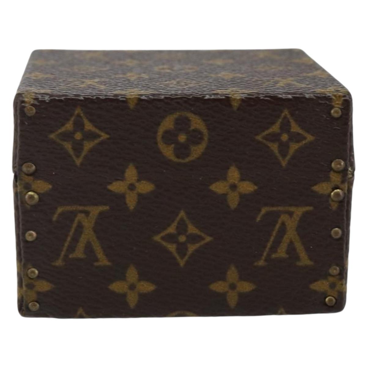 LOUIS VUITTON Monogram Eccrine Declaration Jewelry Box M21010 LV Auth 142380V