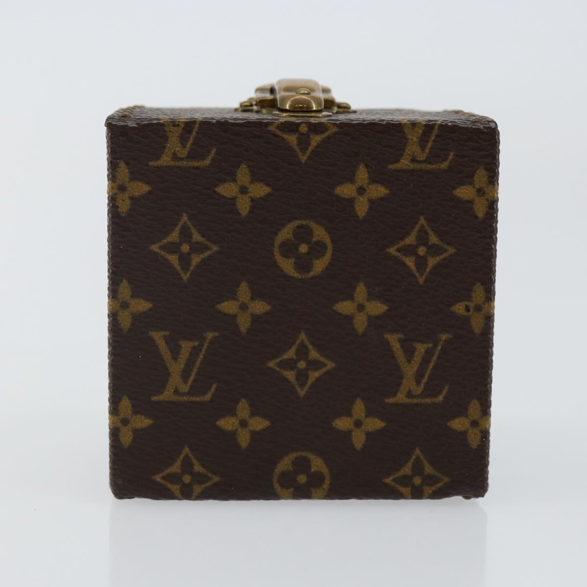 LOUIS VUITTON Monogram Eccrine Declaration Jewelry Box M21010 LV Auth 142380V
