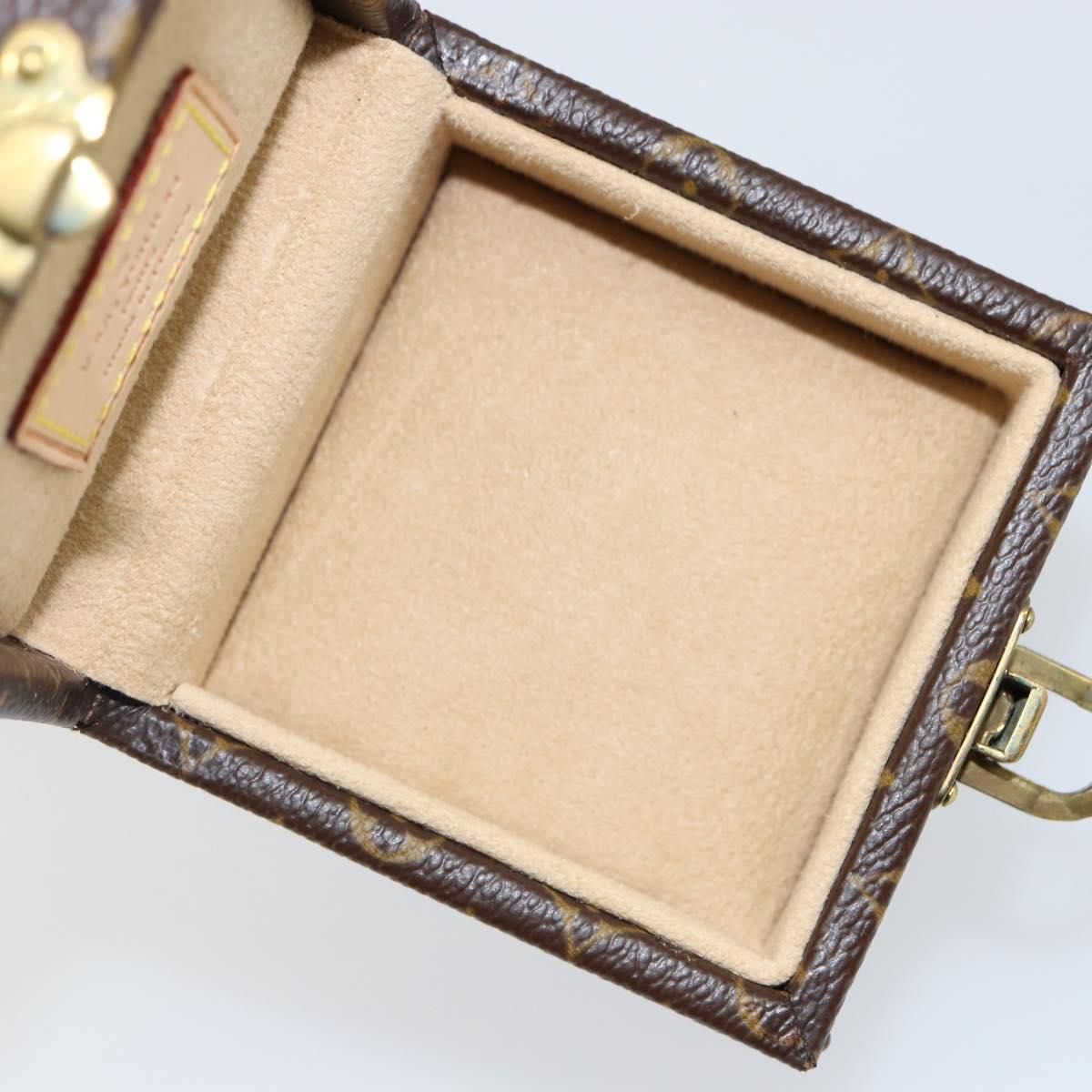LOUIS VUITTON Monogram Eccrine Declaration Jewelry Box M21010 LV Auth 142381V