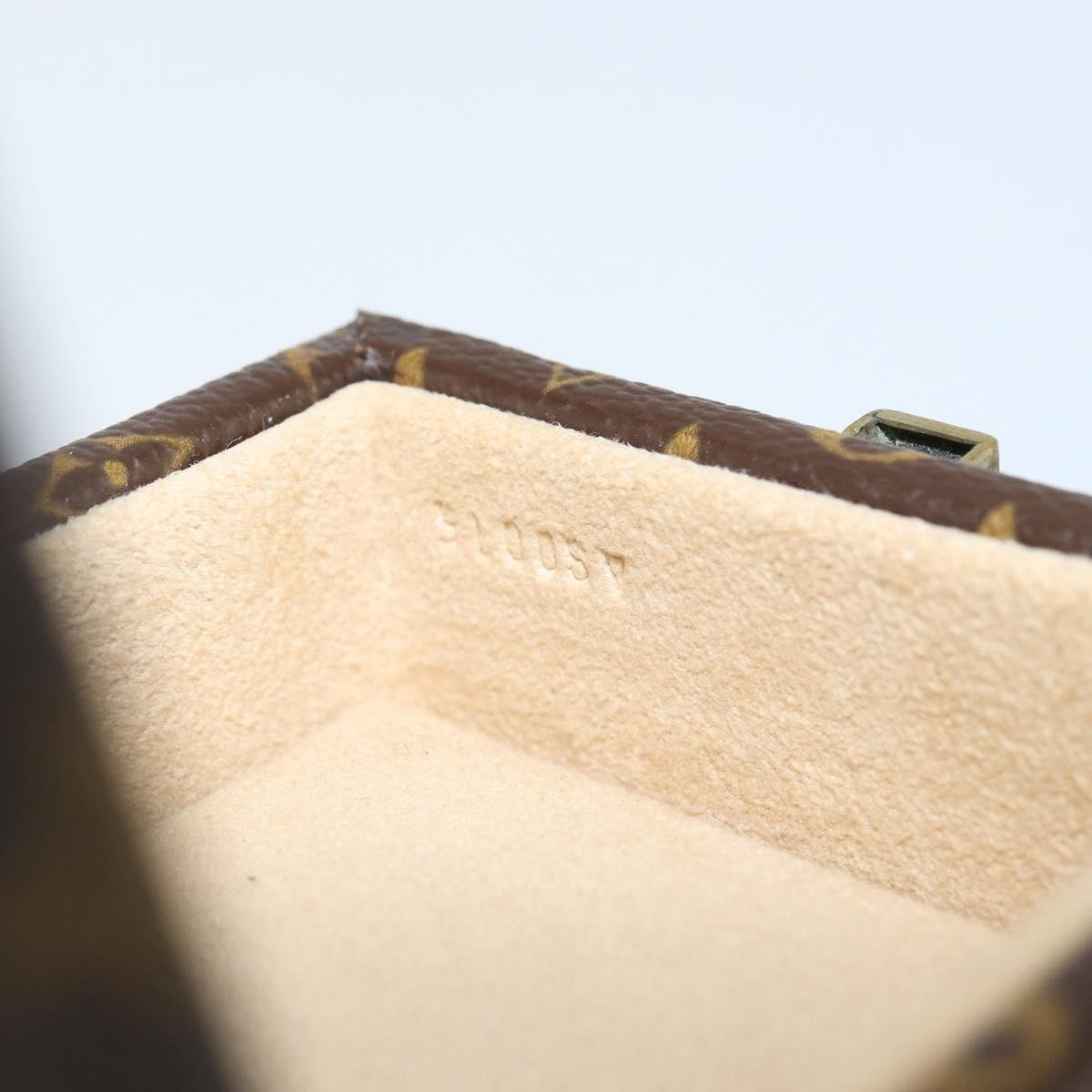 LOUIS VUITTON Monogram Eccrine Declaration Jewelry Box M21010 LV Auth 142381V