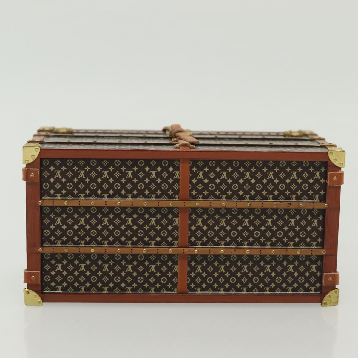 LOUIS VUITTON Miss France Paper Weight Brown M99408 LV Auth 142387