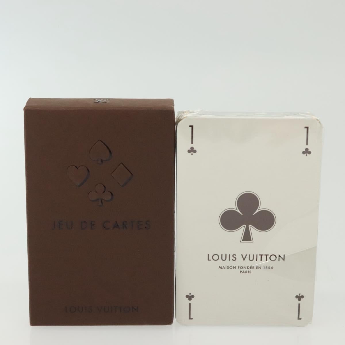 LOUIS VUITTON Playing Cards LV Auth 142389