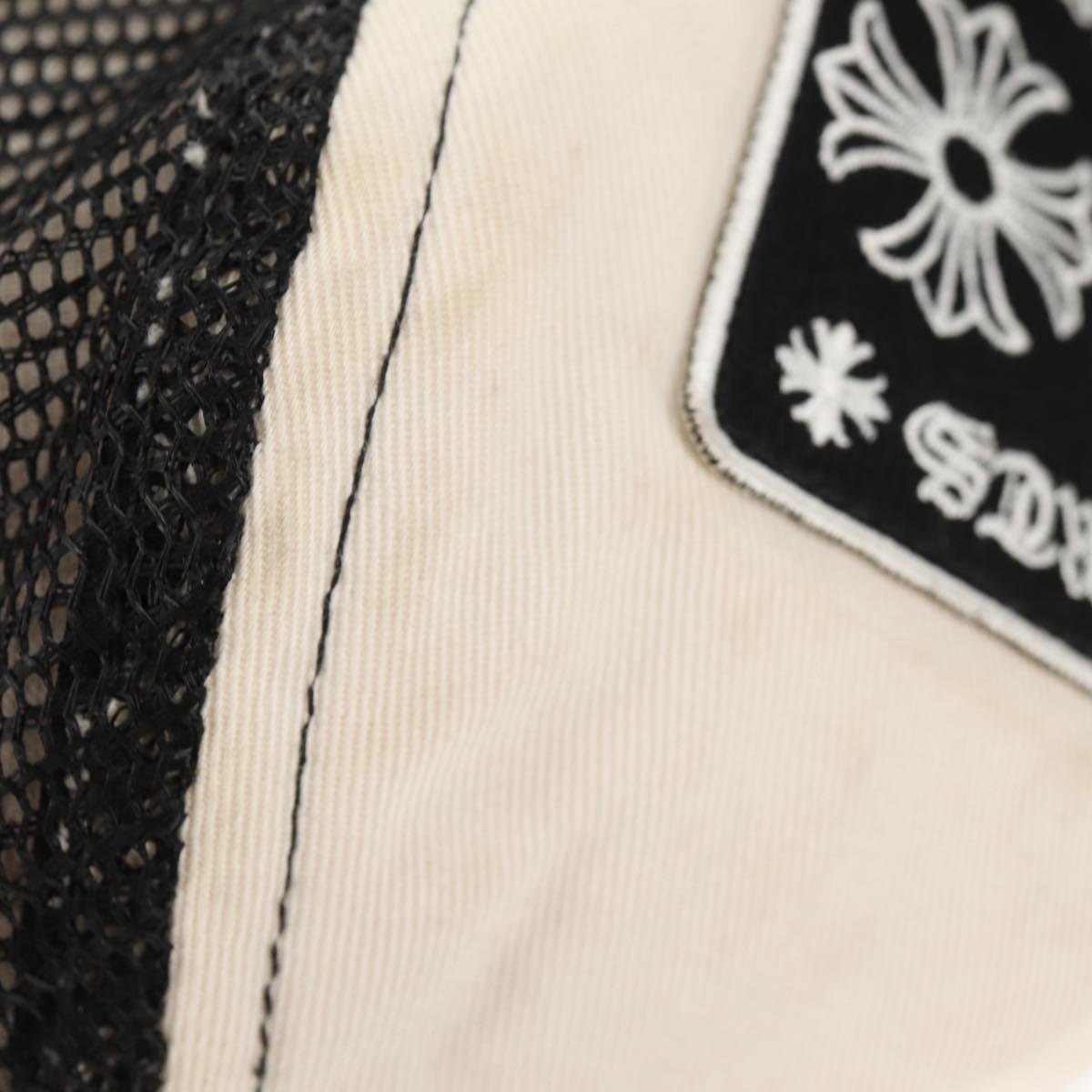 Chrome Hearts CH patch cross ball Mesh Tracker Cap cotton Green Auth 142392M