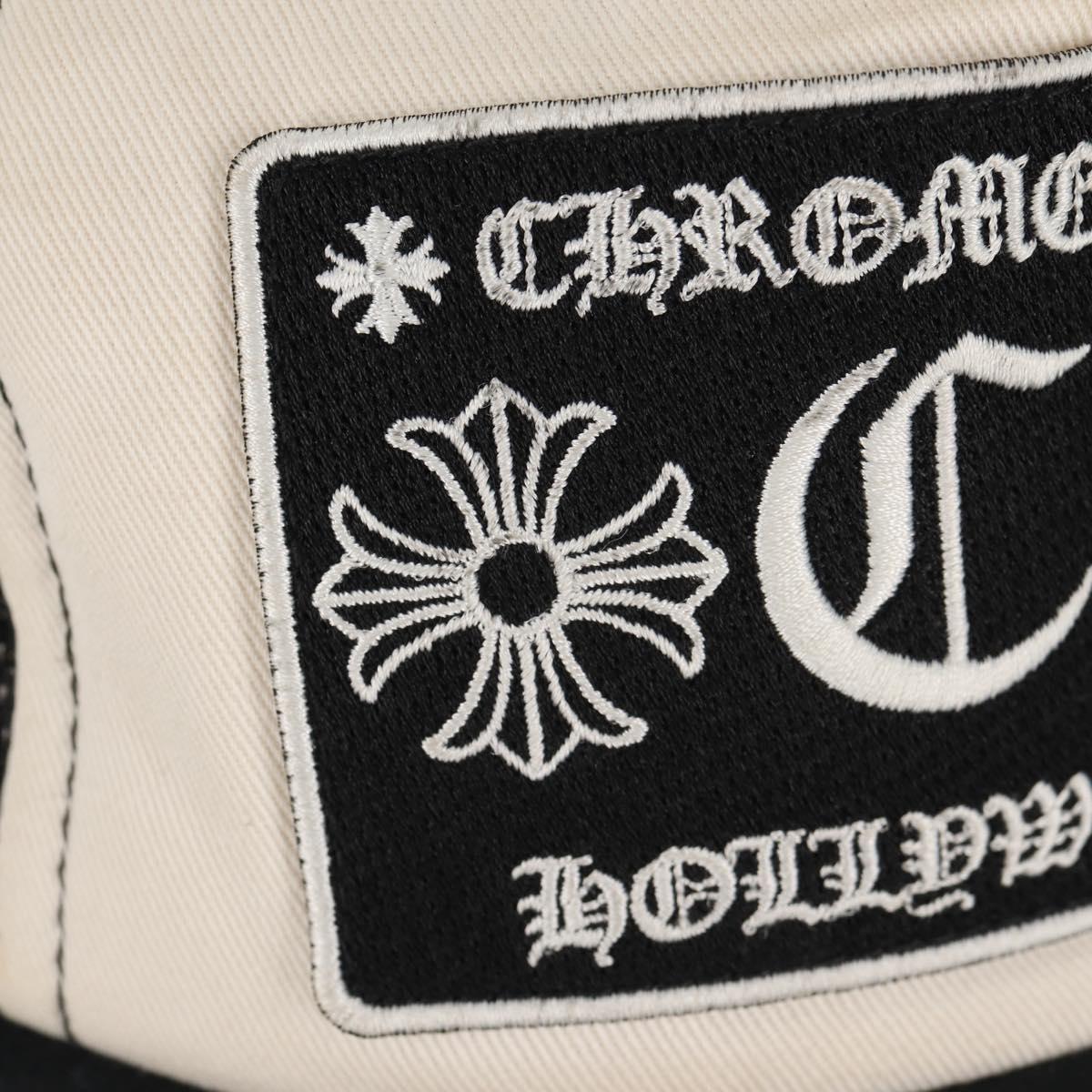 Chrome Hearts CH patch cross ball Mesh Tracker Cap cotton Green Auth 142392M