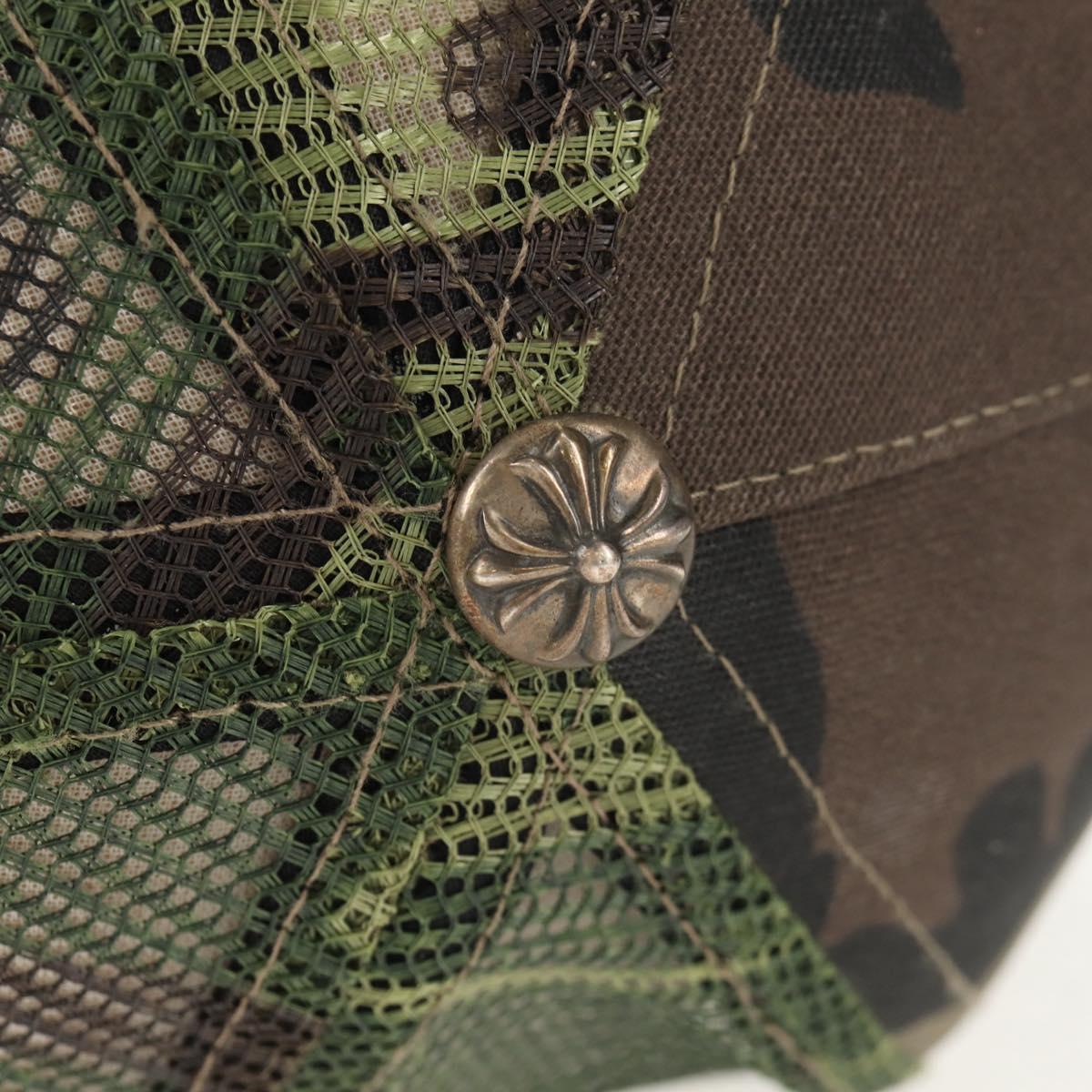 Chrome Hearts THE HEROES PROJECT Patch Cross Ball Tracker Cap Auth 142394M