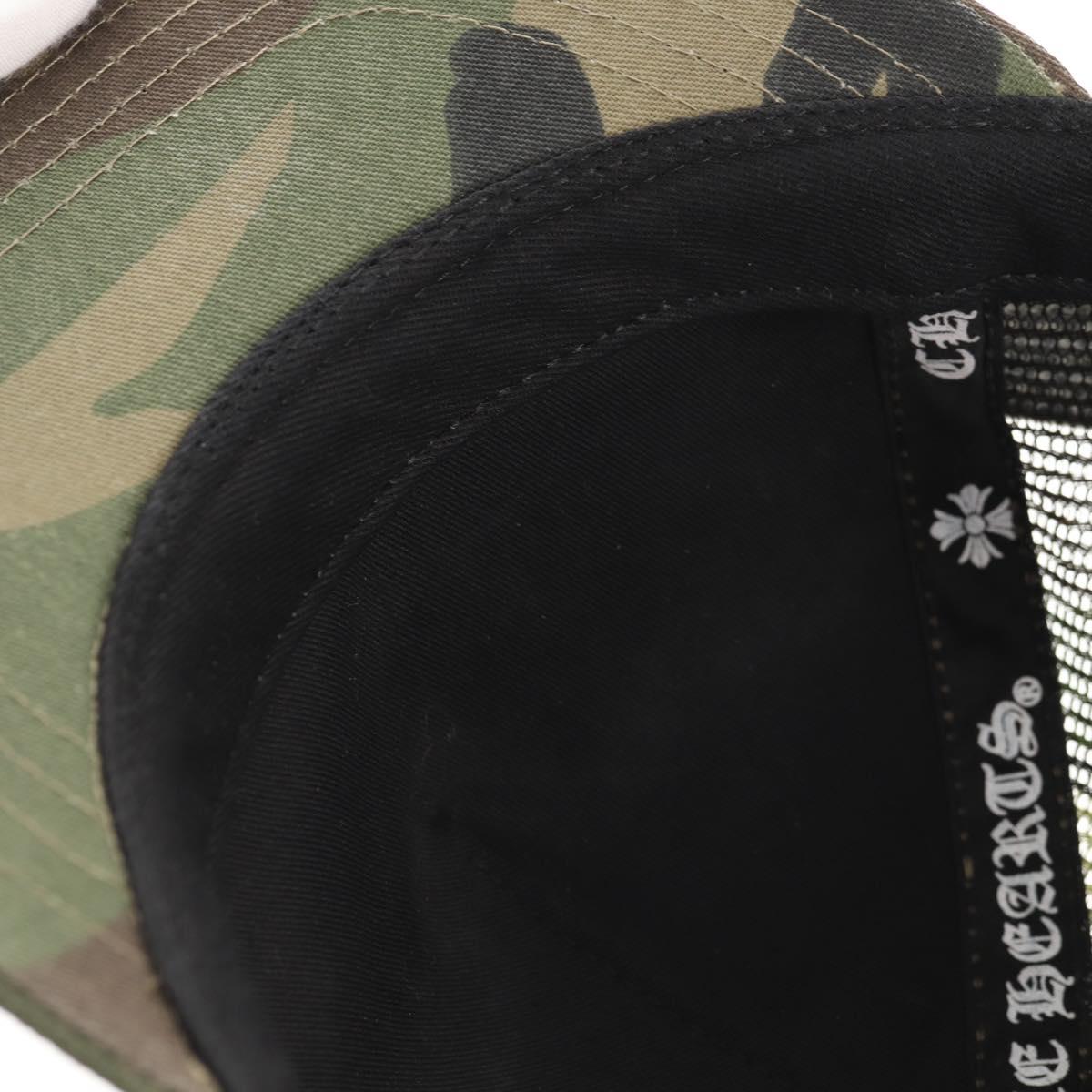 Chrome Hearts THE HEROES PROJECT Patch Cross Ball Tracker Cap Auth 142394M