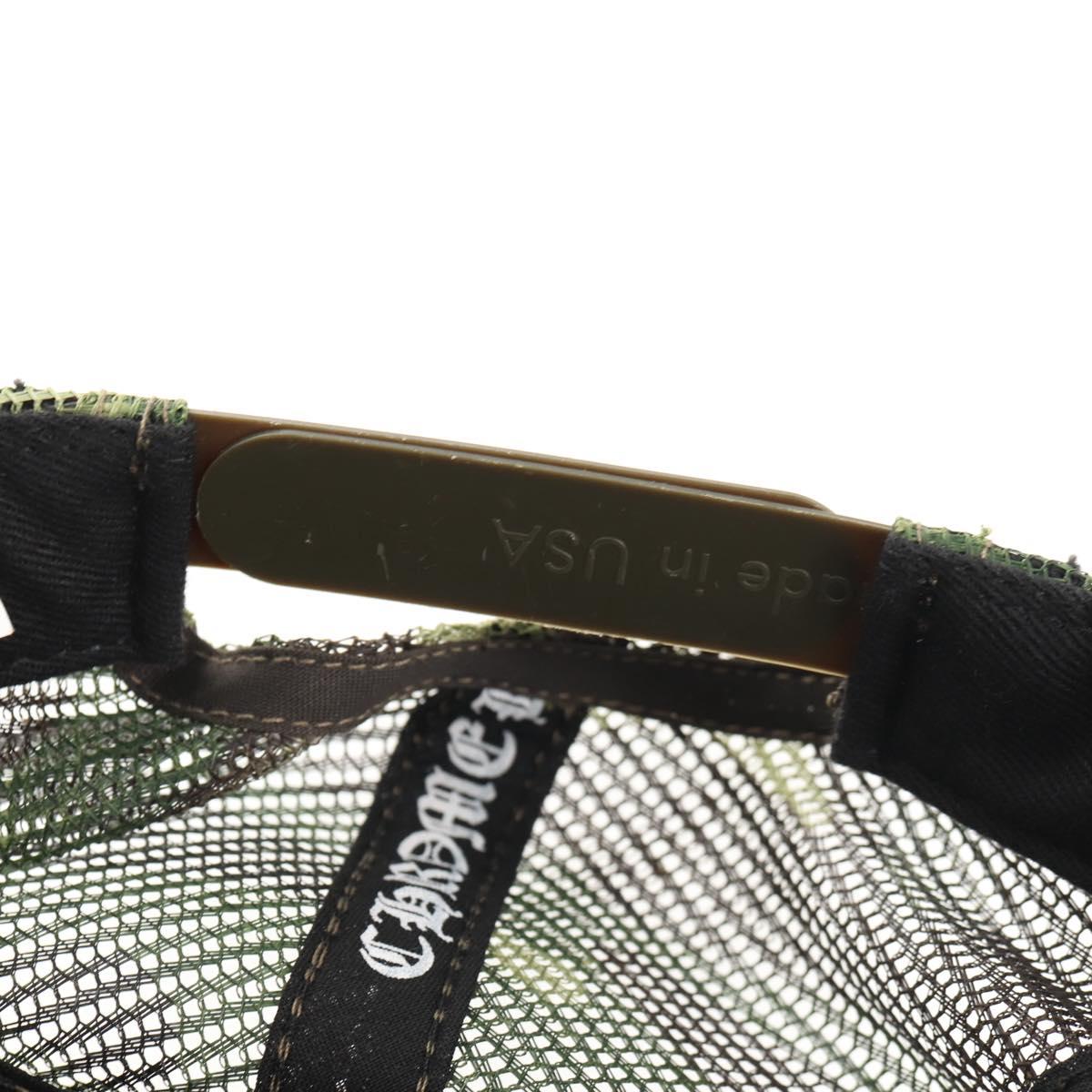 Chrome Hearts THE HEROES PROJECT Patch Cross Ball Tracker Cap Auth 142394M