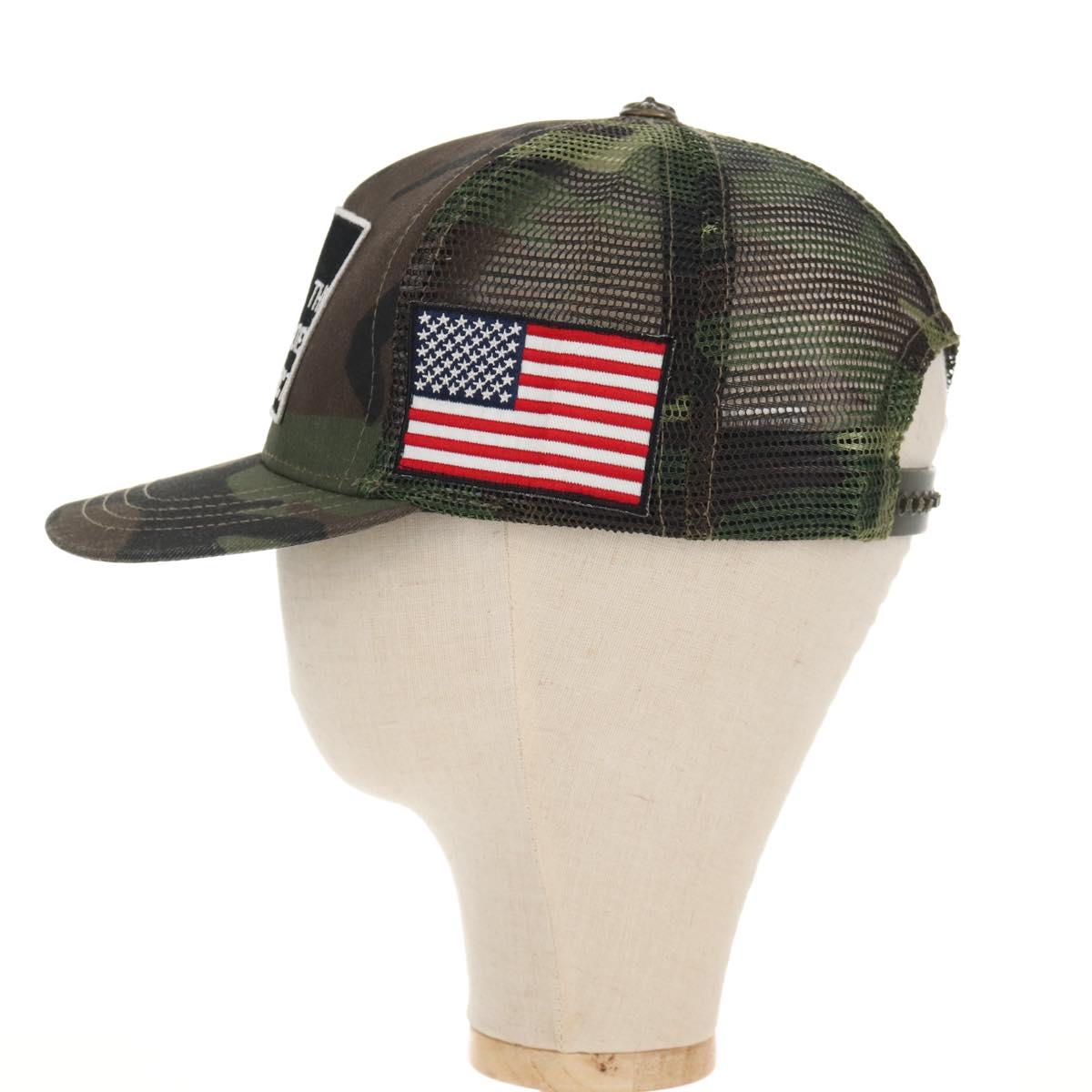 Chrome Hearts THE HEROES PROJECT Patch Cross Ball Tracker Cap Auth 142394M