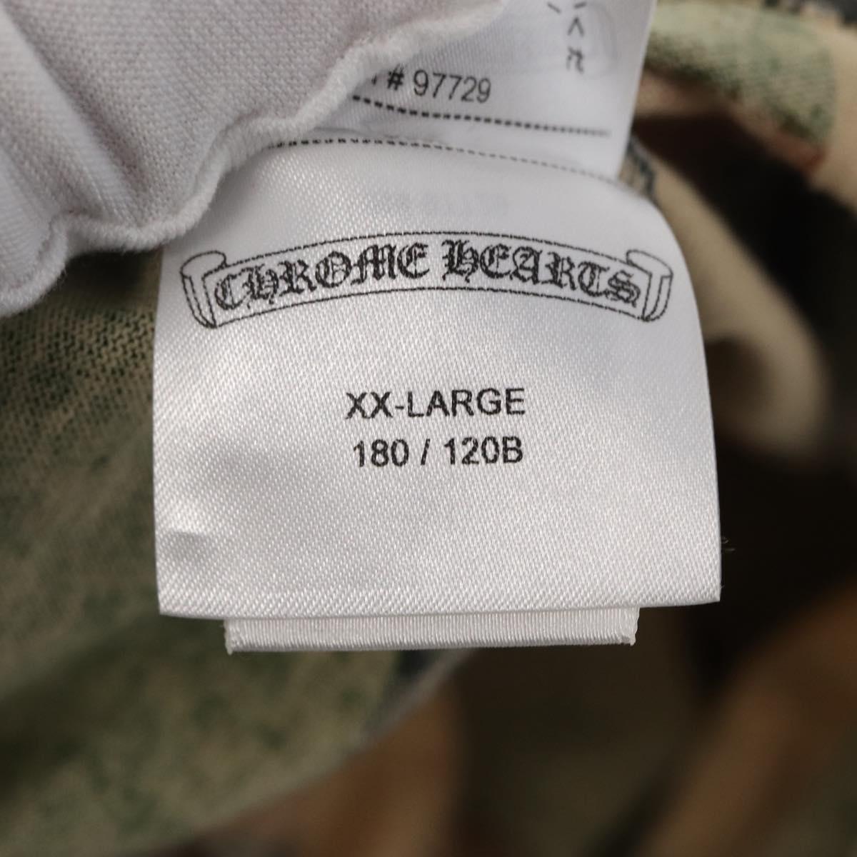 Chrome Hearts 22 Stainless Steel PRO Caution Matty Boy Long Sleeved Auth 142395M