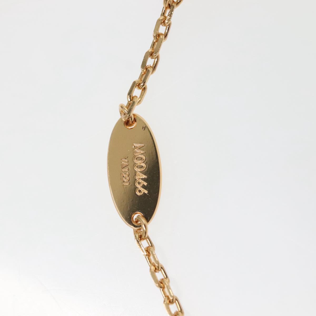 LOUIS VUITTON Brassle Heart Falling in Love Bracelet Gold M00466 LV Auth 142406SAM