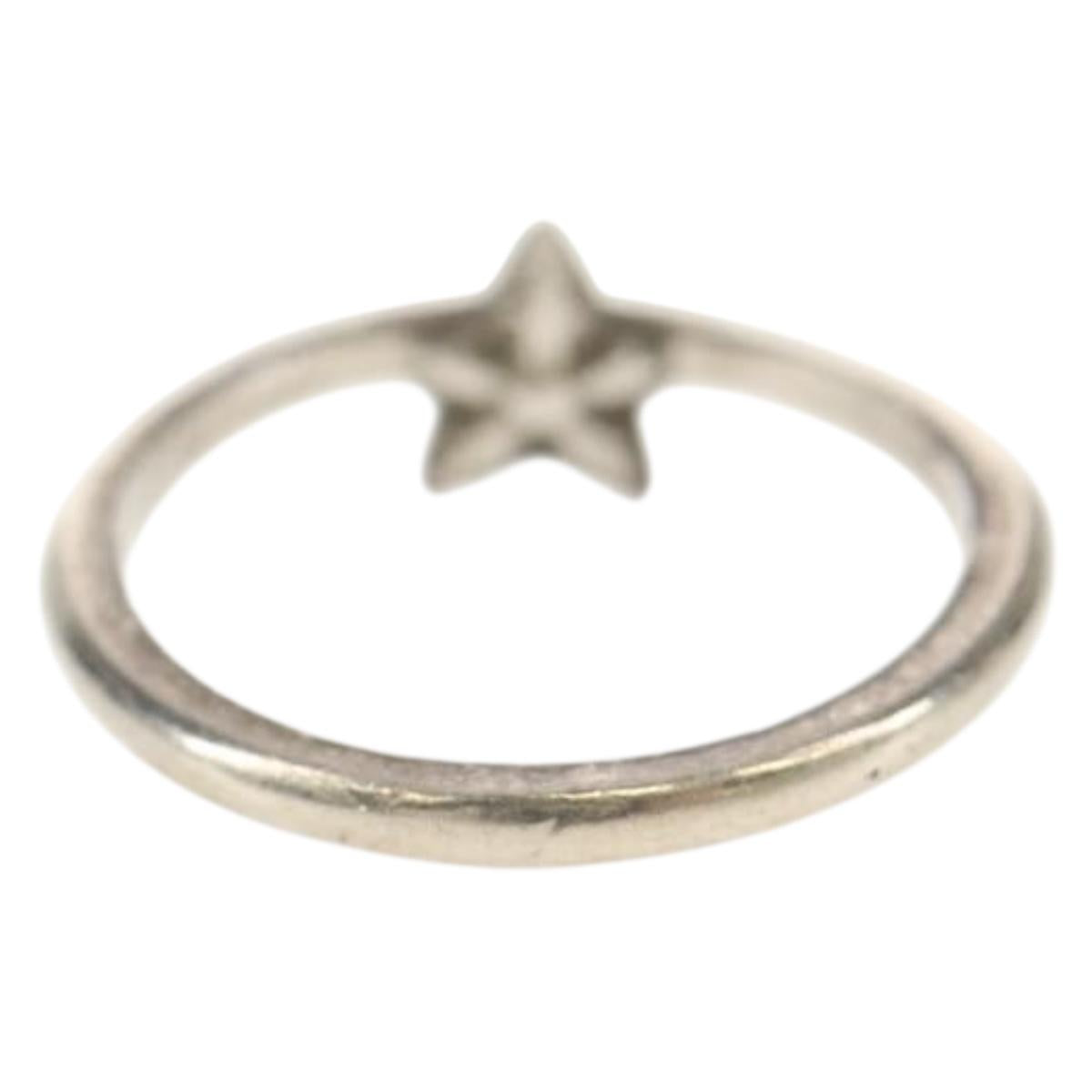 Chrome Hearts Bubble Gum Starling Ring Ag925 Silver Auth 142408M