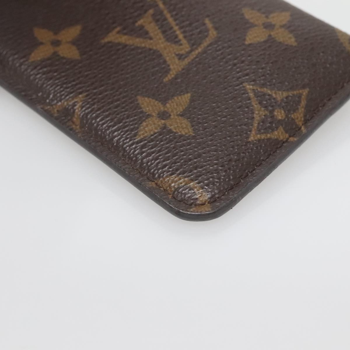 LOUIS VUITTON Monogram Etui Lunette PM Glasses Case M66545 LV Auth 142417